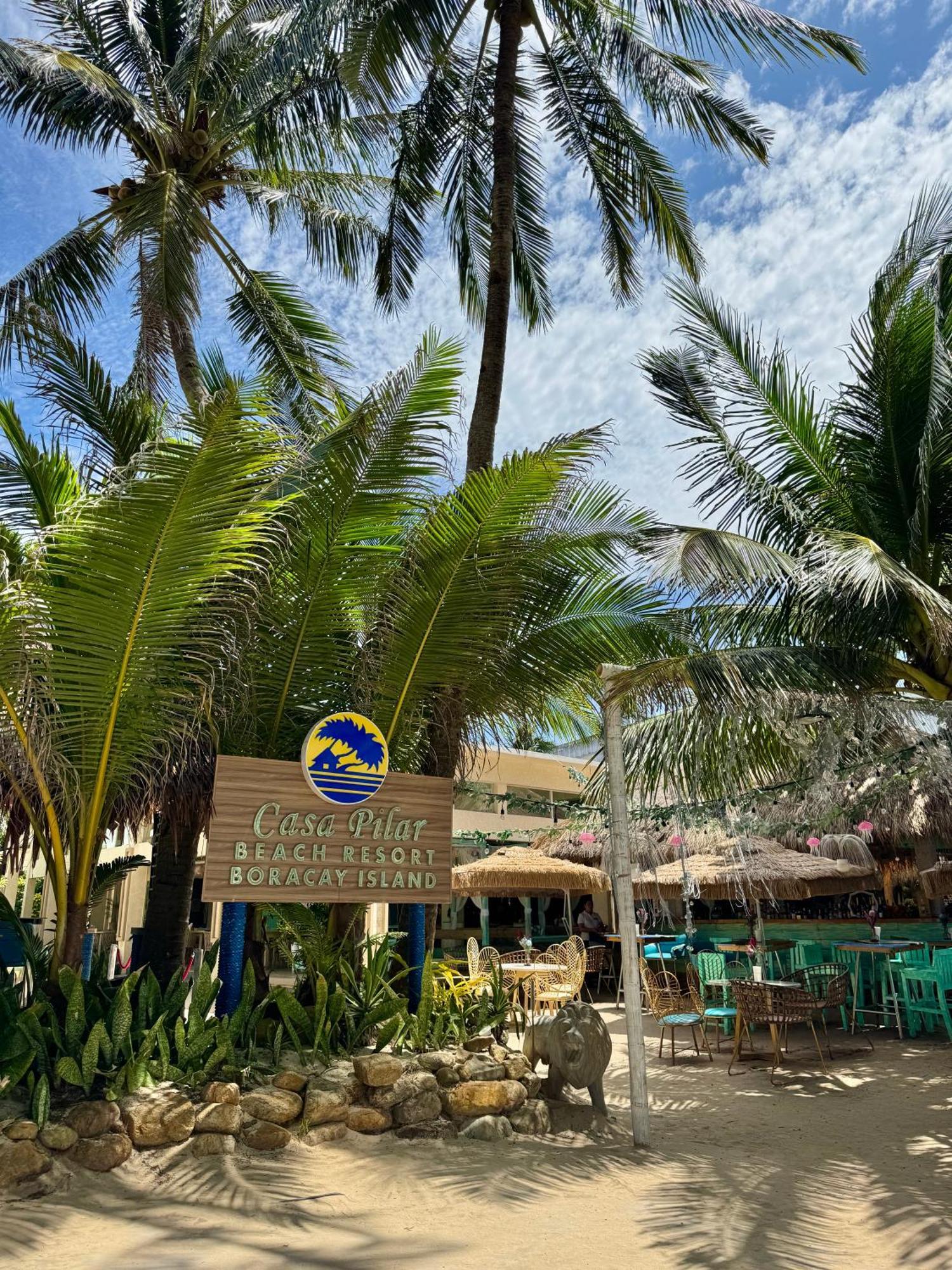 Casa Pilar Beach Resort Manoc-Manoc Екстер'єр фото